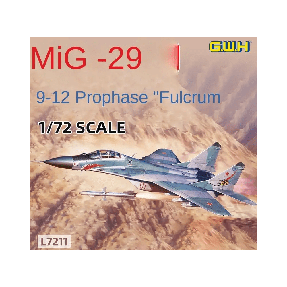 Great Wall Hobby 1:72 MIG-29 9-12 Early Type ' Fulcrum ' Model Kit