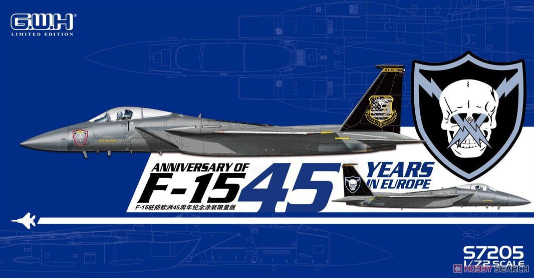 Great Wall Hobby 1/72 McDonnell Douglas F-15C Eagle 45 Years in Europe