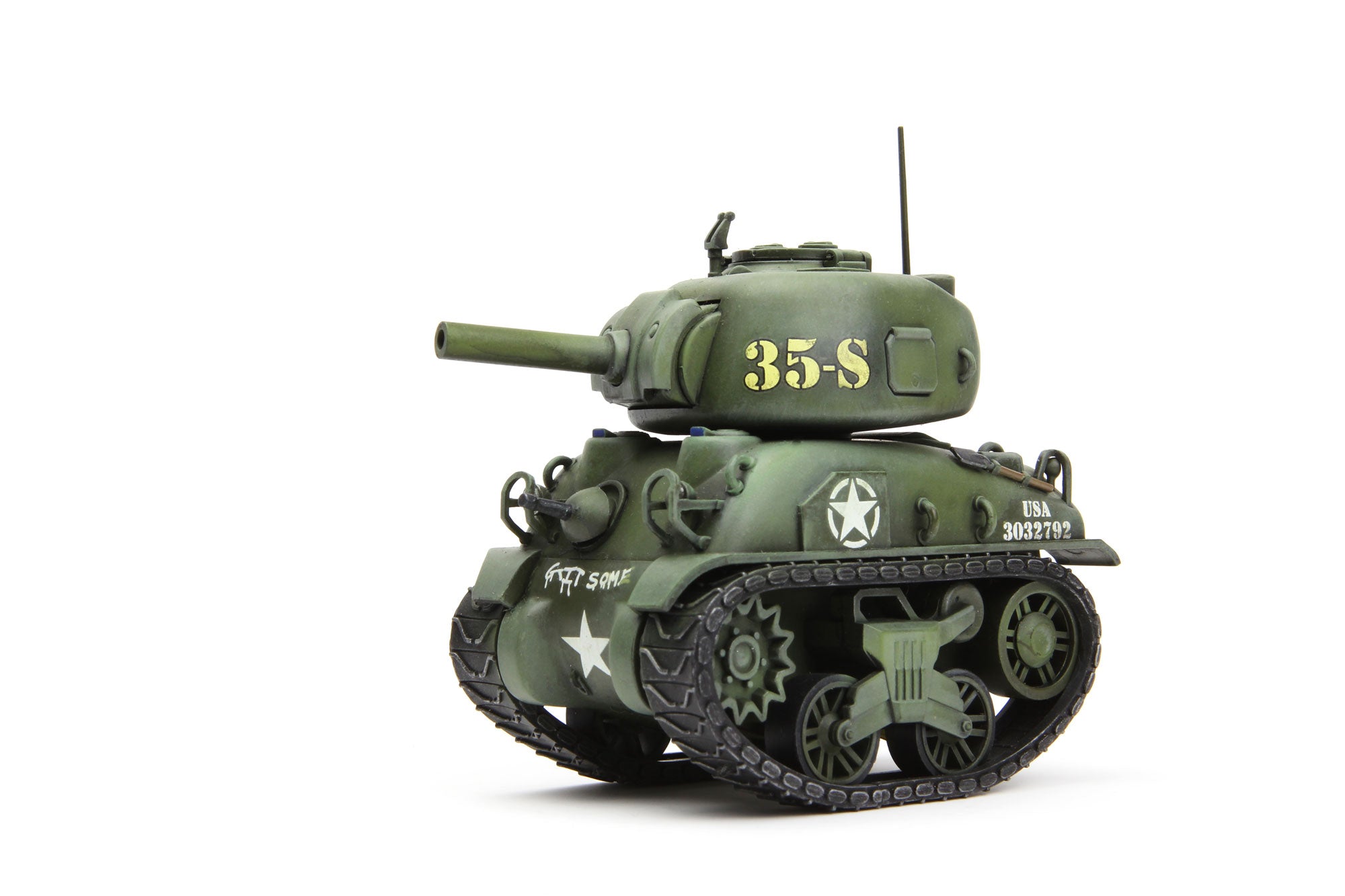 Meng Model WWT-002 U.S. MEDIUM TANK M4A1 SHERMAN