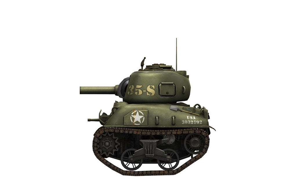 Meng Model WWT-002 U.S. MEDIUM TANK M4A1 SHERMAN