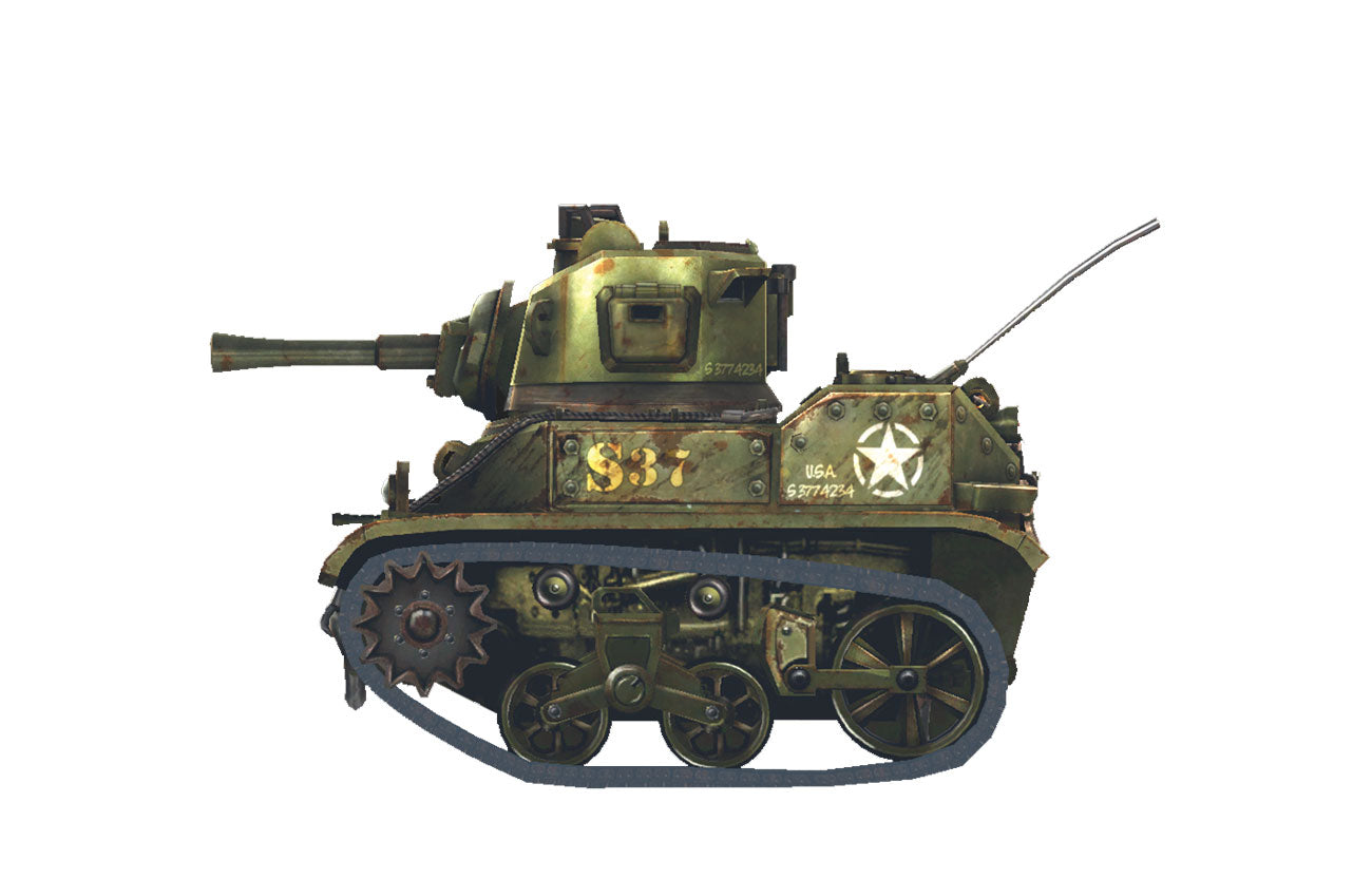 Meng Model WWT-012 U.S. LIGHT TANK M5 STUART