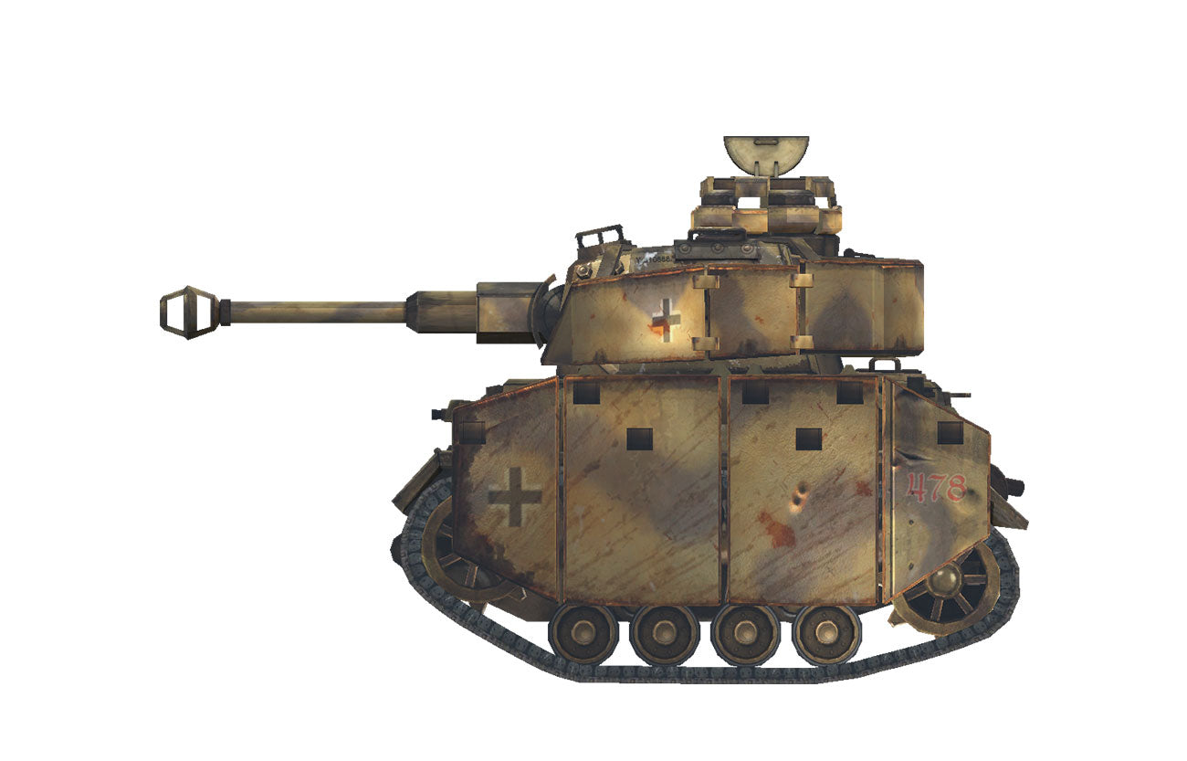 Meng Model WWT-013 GERMAN MEDIUM TANK PANZER IV