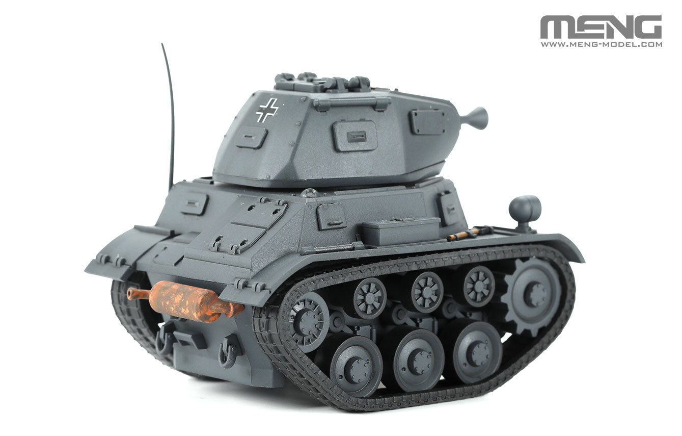 MENG Model WWT-019 Q version glue-free assembled chariot LIGHT TANK PANZER II