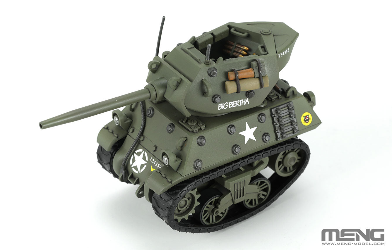 MENG Model WWT-020 WWT U.S. Tank Destroyer M10 Wolverine Model Kit