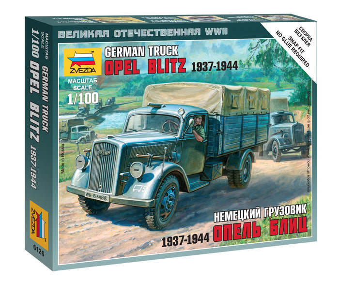 ZVEZDA  ZV6126 German Truck Opel Blitz (1937-1944) Model kits