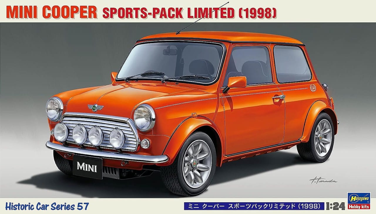 Hasegawa HC57 21157 - 1:24 Mini Cooper Sports-Pack Limited 1998