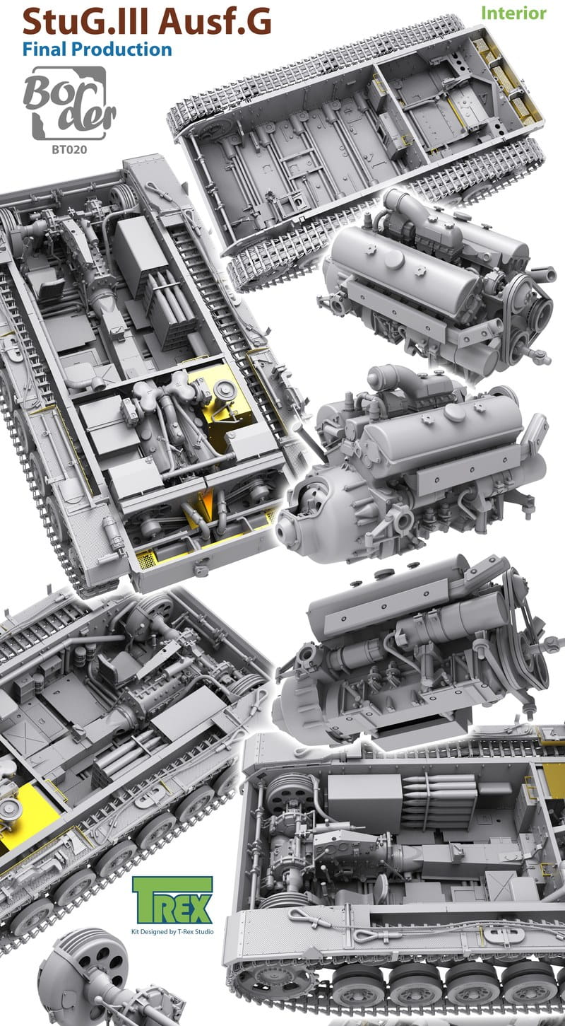 Border BT020 - 1:35 StuG III Ausf.G Late Production w/ Full Interior