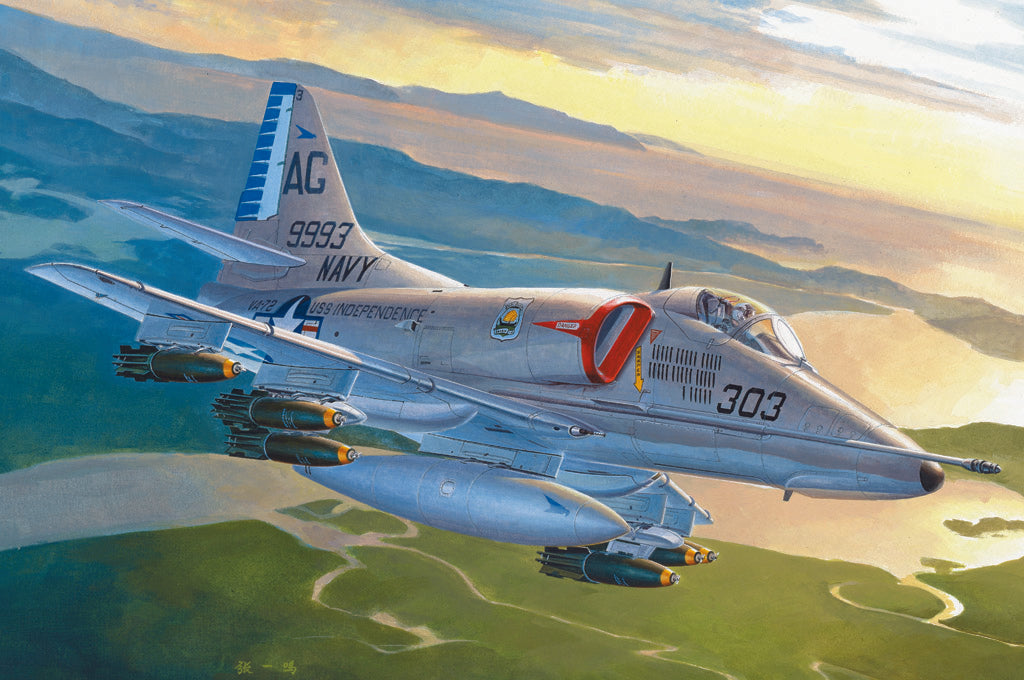 Hobby Boss 87254 1/72 A-4E Sky Hawk Plastic Model Kit