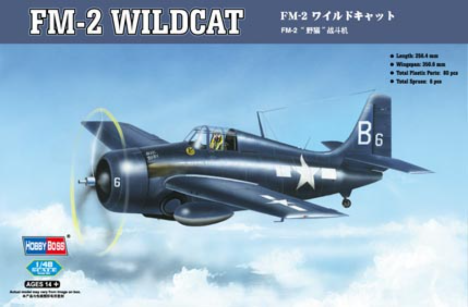 HOBBY BOSS 80330 - 1:48 FM-2 Wildcat