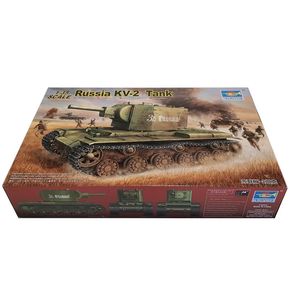 Russia KV-2 Tank Trumpeter | No. 00312 | 1:35