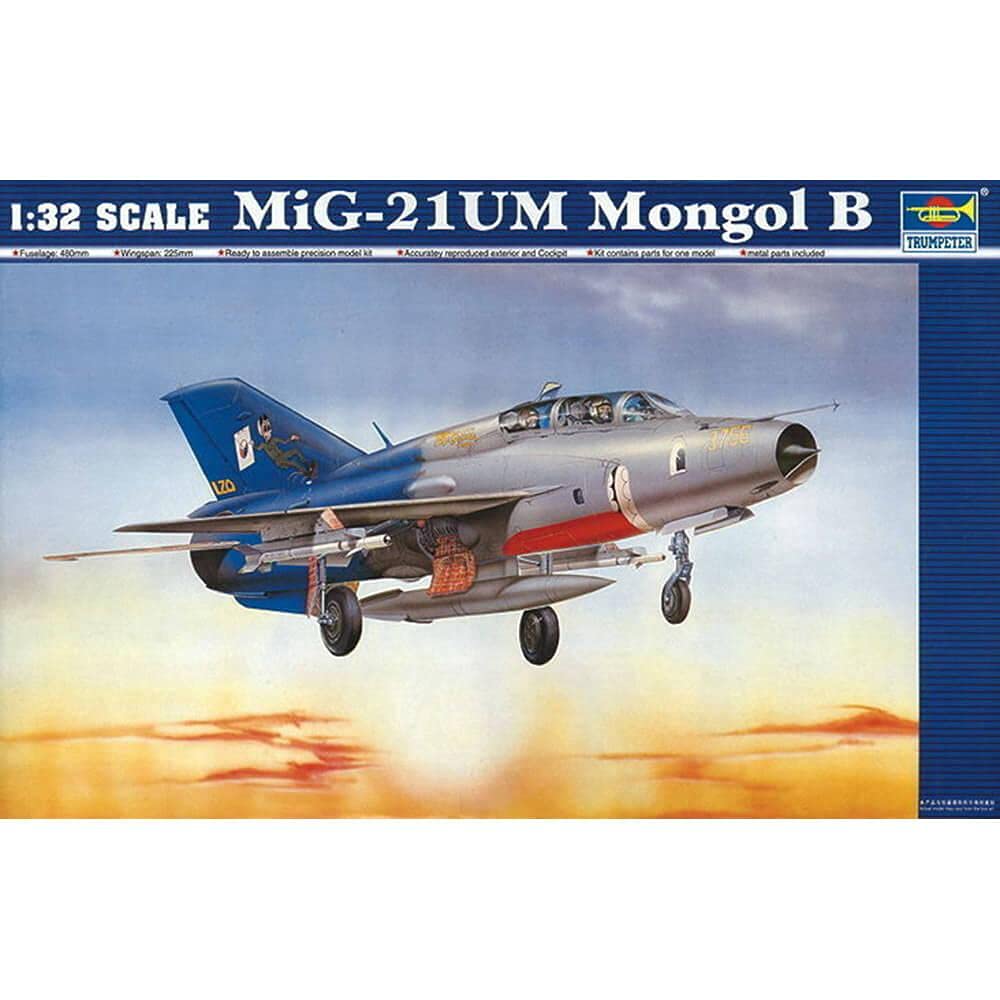 MiG-21UM Mongol-B Trumpeter | No. 02219 | 1:32