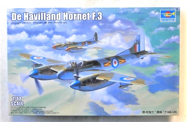 De Havilland Hornet F.3 Trumpeter | No. 02894 | 1:48