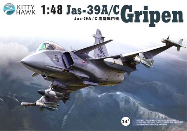 JAS-39A/C Gripen Kitty Hawk | No. KH80117 | 1:48