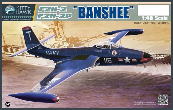 F2H-2/-2P Banshee Kitty Hawk | No. KH80131 | 1:48