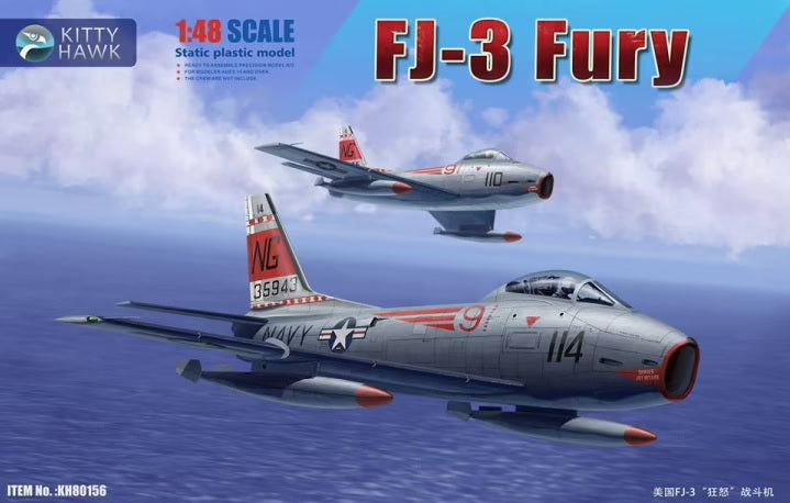 FJ-3 Fury Kitty Hawk | No. KH80156 | 1:48