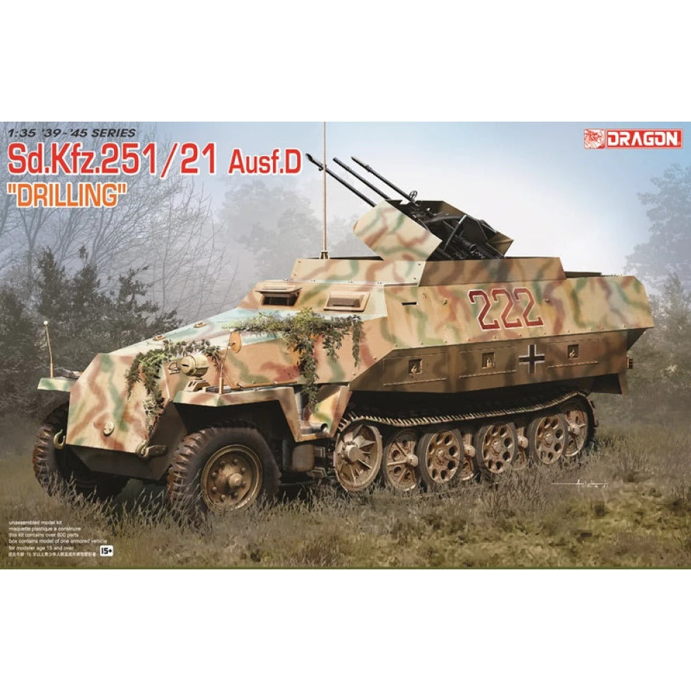 Dragon 6862 1/35 SdKfz.251/21 Ausf.D Drilling